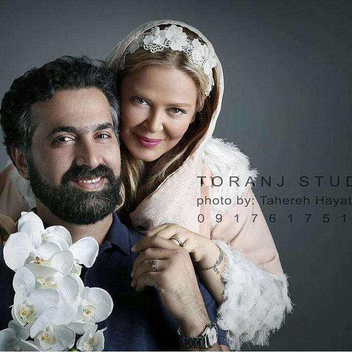 عکس عروسی بهاره رهنما و همسرش